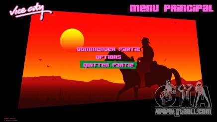 Red Dead Redemption 2 Menu 2 for GTA Vice City