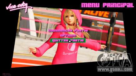 Marie Rose Menu 1 for GTA Vice City