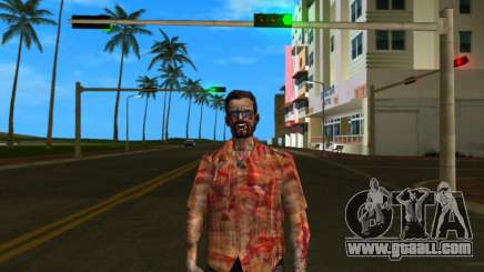 Zombie skin for GTA Vice City