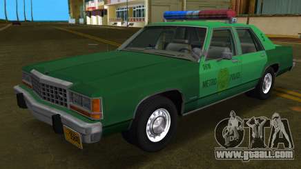 Ford LTD Crown Victoria Police for GTA Vice City