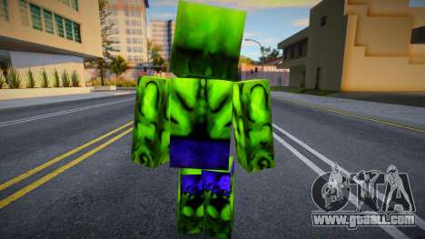 Minecraft Skin HD v29 for GTA San Andreas