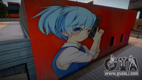 Mural Nagisa Shiota for GTA San Andreas