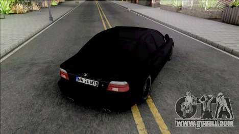 BMW 5-er E39 (MH 24 MTB) for GTA San Andreas