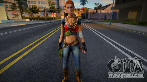 Survivor of Contract Killer Zombies for GTA San Andreas