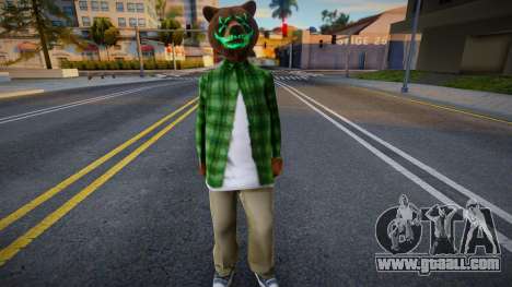 Judgment Night mask - Fam2 for GTA San Andreas