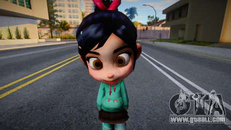 Vanellope Von Schweetz for GTA San Andreas