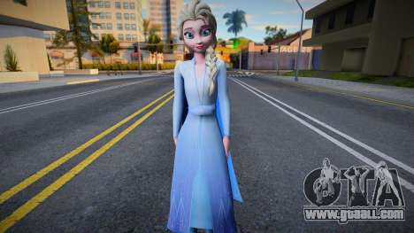 Elsa Frozen 2 for GTA San Andreas
