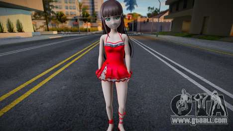 Dia from Love Live v4 for GTA San Andreas