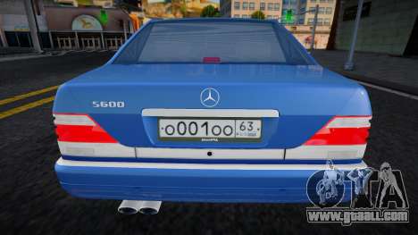 Mercedes-Benz S600 W140 (Atom) for GTA San Andreas