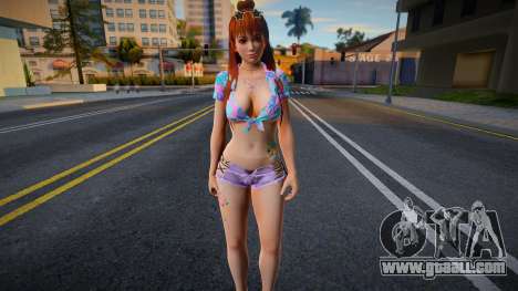 Kasumi Loco Moco Vacation for GTA San Andreas