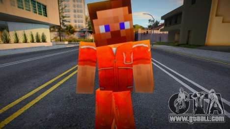 Minecraft Skin HD v12 for GTA San Andreas