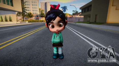 Vanellope Von Schweetz for GTA San Andreas