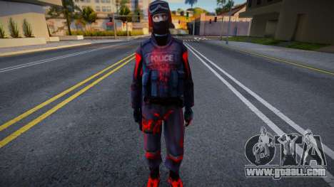 Swat from Zombie Andreas Complete for GTA San Andreas