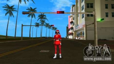 Mercedes Cortez Christmas costume for GTA Vice City