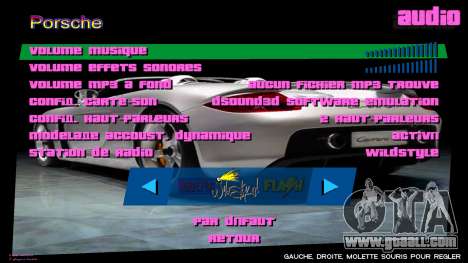 Porsche Background Mod 1.1 for GTA Vice City