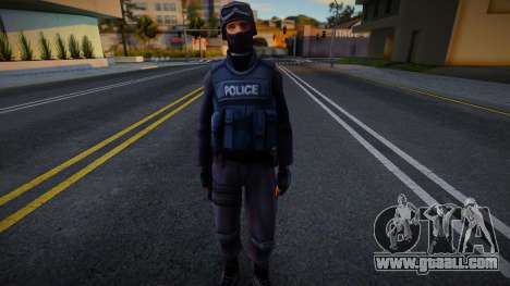 Improved Smooth Textures Swat for GTA San Andreas