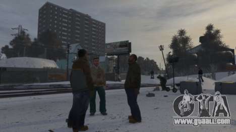 Winter Pedestrians for GTA 4