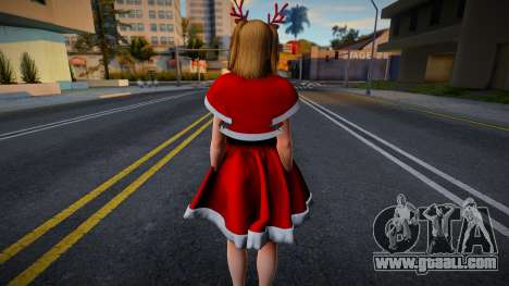 DOAXFC Tina Armstrong - FC Christmas Dress v2 for GTA San Andreas