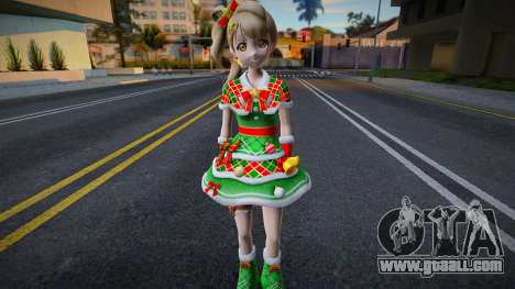 Kotori Christmas for GTA San Andreas