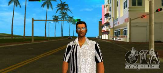 Adidas, gold, tattoo, shades for GTA Vice City