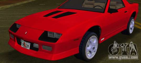 Chevrolet Camaro Z28 T-Top 86 for GTA Vice City