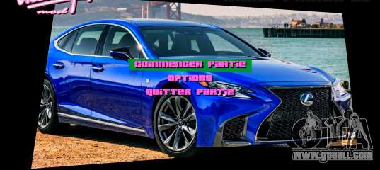 Lexus Menu for GTA Vice City