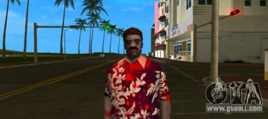 Zombie 25 from Zombie Andreas Complete for GTA Vice City
