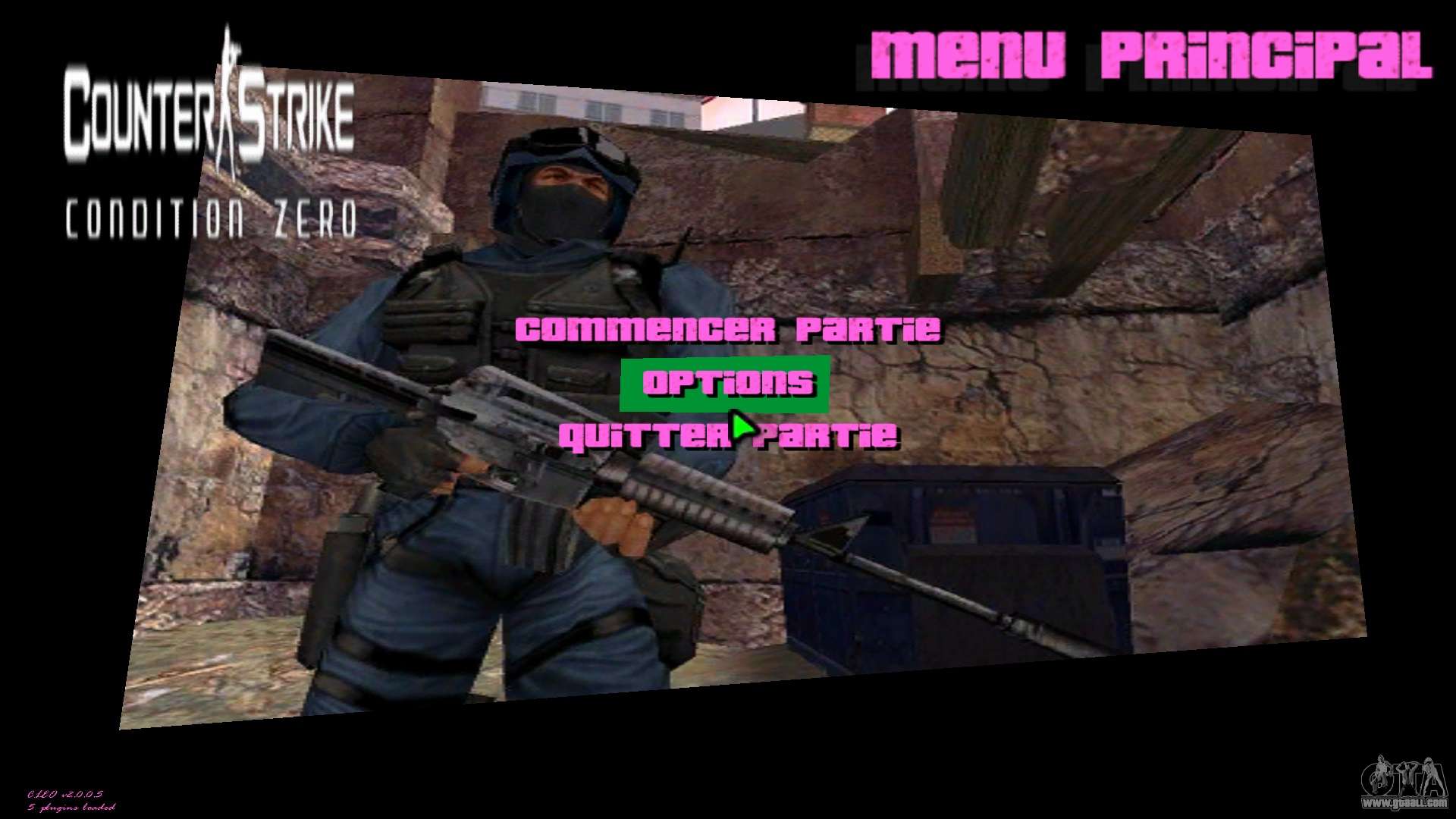 Counter Strike CZ Background 1.1 for GTA Vice City