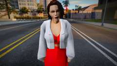 Girl in Red Dress v2 for GTA San Andreas