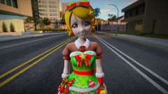 Hanayo Christmas for GTA San Andreas