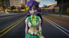 Nozomi from Love Live for GTA San Andreas