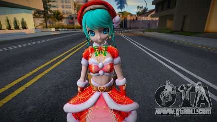 Hatsune Miku Pure White Heart for GTA San Andreas