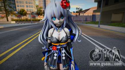 Black Heart Neptunia x Senran Kagura Ninja Wars for GTA San Andreas