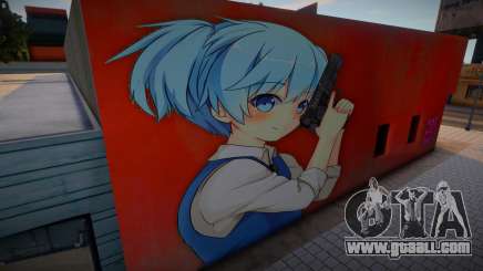 Mural Nagisa Shiota for GTA San Andreas