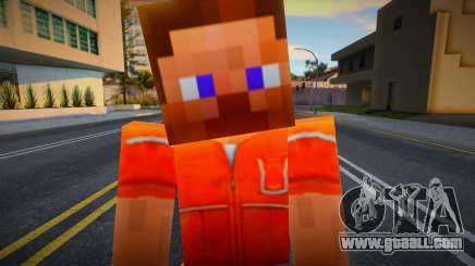 Minecraft Skin HD v12 for GTA San Andreas