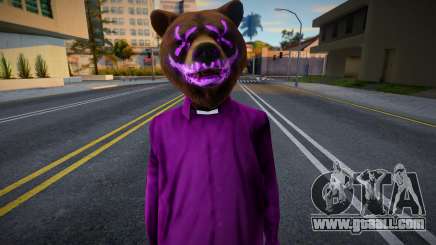 Judgment Night mask - Ballas3 for GTA San Andreas