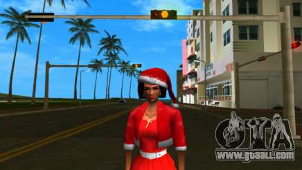 Mercedes Cortez Christmas costume for GTA Vice City