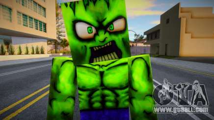 Minecraft Skin HD v29 for GTA San Andreas