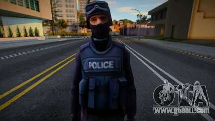 Improved Smooth Textures Swat for GTA San Andreas