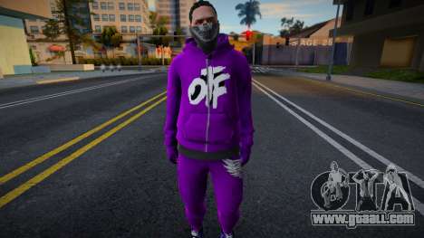Purple Skin 2 for GTA San Andreas