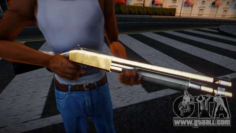 Gold Chromegun for GTA San Andreas