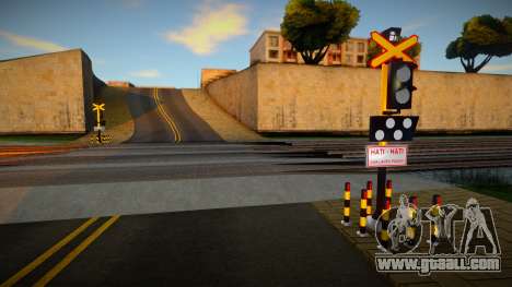 Indonesian Wantech Railroad Crossing v10 for GTA San Andreas