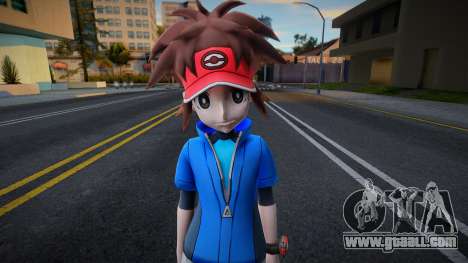 Pokemon Masters Ex: Protagonist - Nate for GTA San Andreas
