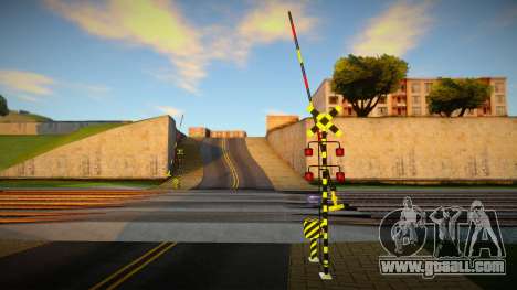 Railroad Crossing Mod 20 for GTA San Andreas