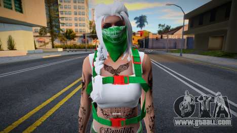 Skin Random 354 (Female) for GTA San Andreas