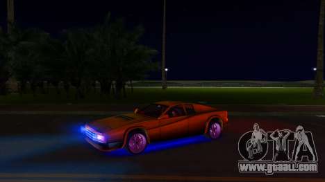 Xenon lights and neons for GTA Vice City