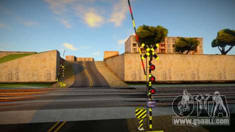 Railroad Crossing Mod 13 for GTA San Andreas