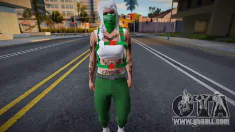 Skin Random 354 (Female) for GTA San Andreas