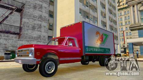 Chevrolet C-10 1970 Delivery Truck for GTA 4