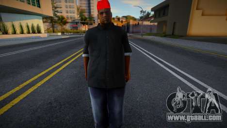 Bloods Skin 4 for GTA San Andreas